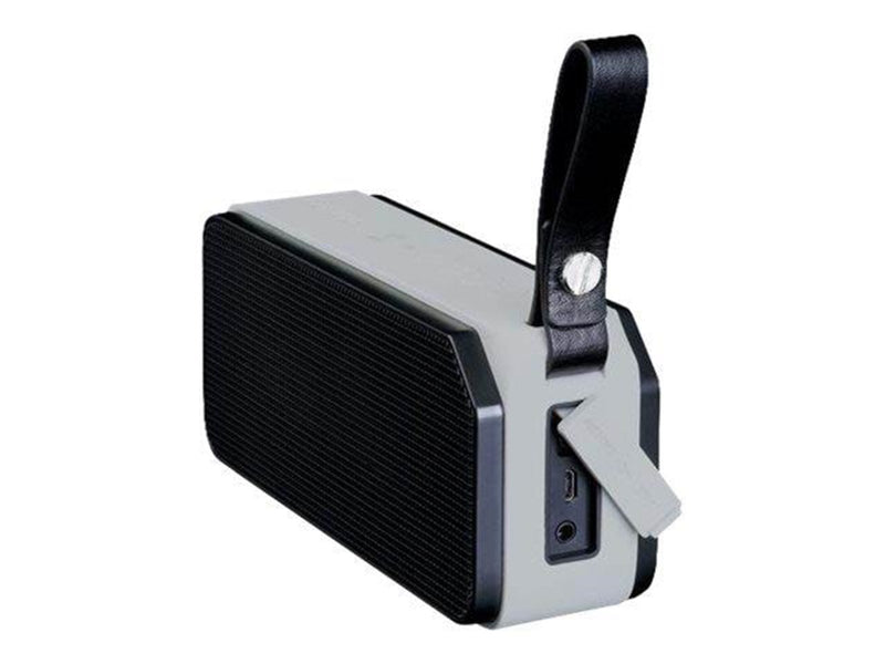 Lenco BT-191BK - Bluetooth stereo speaker splashproof with party lights - Black