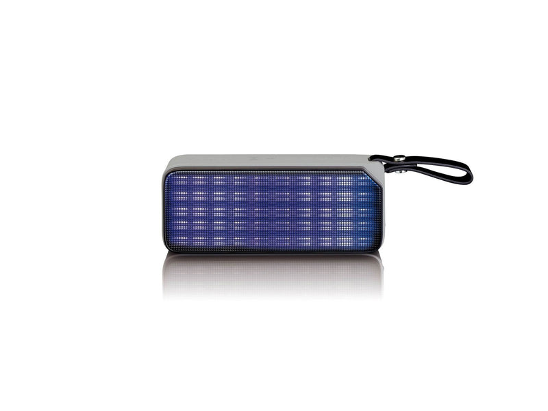 Lenco BT-191BK - Bluetooth stereo speaker splashproof with party lights - Black