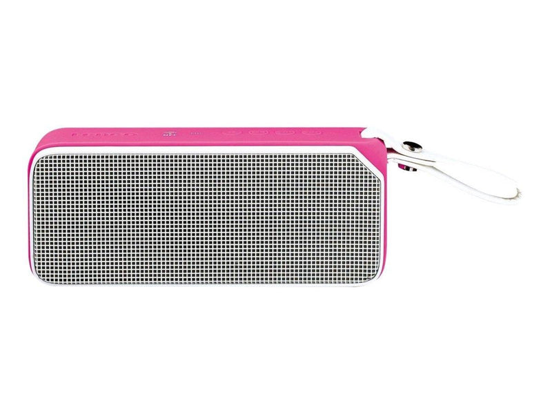 Lenco BT-191PK - Bluetooth stereo speaker splashproof with party lights - Pink