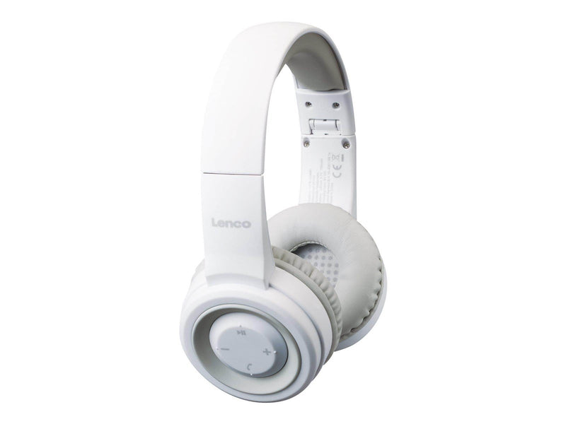 Lenco HPB-330WH - Headphones - Splashproof - Bluetooth®