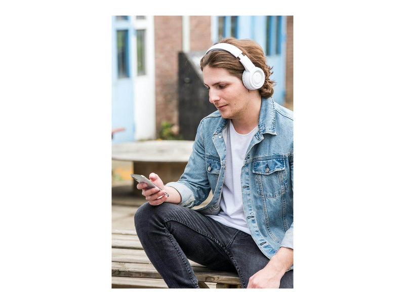 Lenco HPB-330WH - Headphones - Splashproof - Bluetooth®