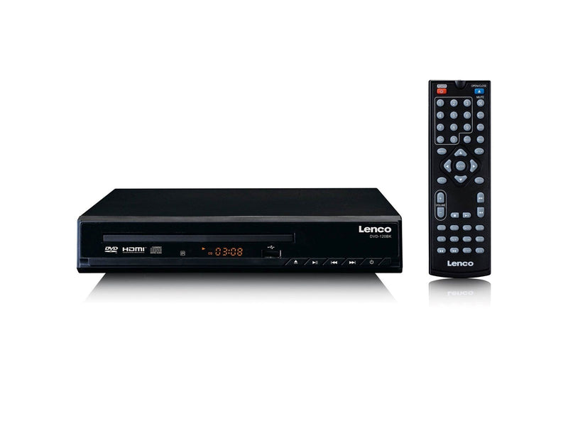 Lenco DVD-120BK - DVD player with HDMI and remote control