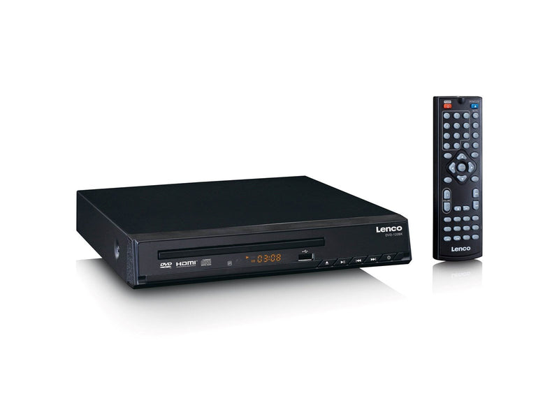 Lenco DVD-120BK - DVD player with HDMI and remote control