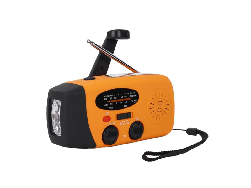 Xceed Solar Emergency Multi Radio - AM/FM - Orange