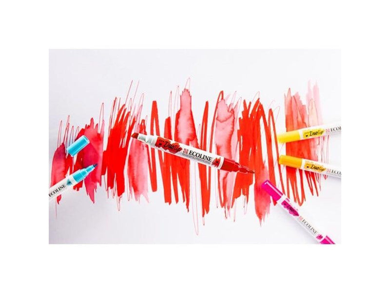 Talens Ecoline Duotip Markers Basic set 6 pcs.