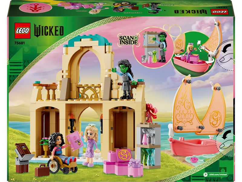 LEGO Wicked 75681 Glinda, Elphaba und Nessarose an der Universität Shiz
