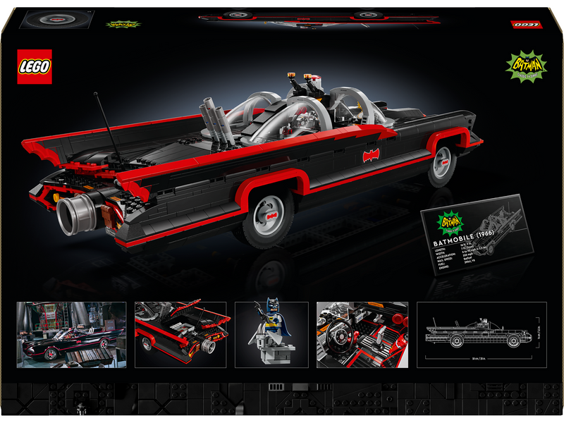 LEGO DC Super Heroes 76328 Batman™: Batmobil aus der 60er-Jahre-Fernsehserie