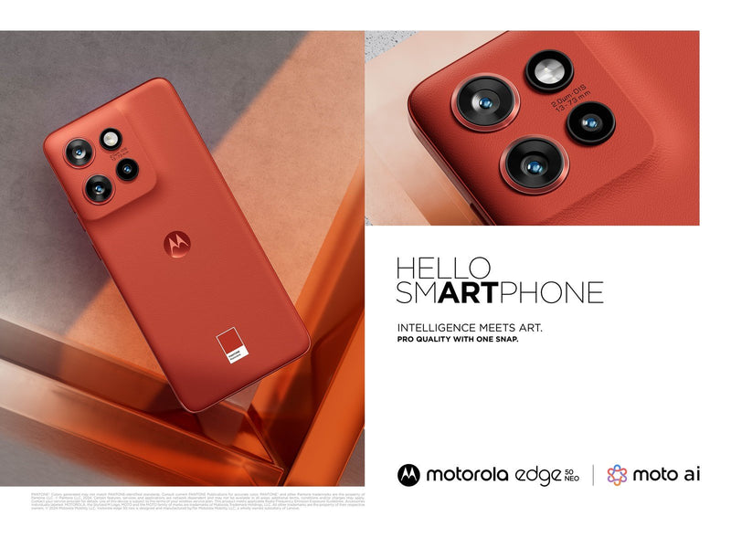 Motorola Edge 50 Neo 512GB/12GB - Poinciana Red