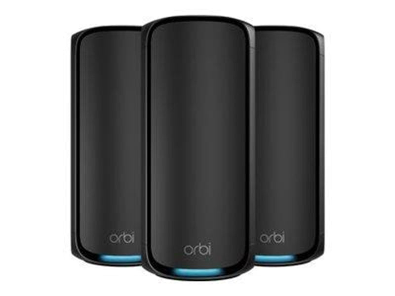 Netgear Orbi 970 Series RBE973SB - Wi-Fi system - Wi-Fi 7 - desktop - Mesh router 802.11a/b/g/n/ac/ax/be (Wi-Fi 7)