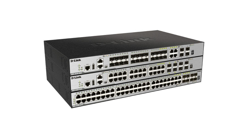 D-Link DGS-3630-28SC 20-Port SFP 4-Port Combo Gigabit SFP 4-Port 10GBit/s SFP+ Switch
