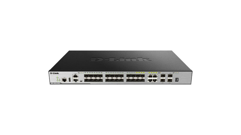 D-Link DGS-3630-28SC 20-Port SFP 4-Port Combo Gigabit SFP 4-Port 10GBit/s SFP+ Switch