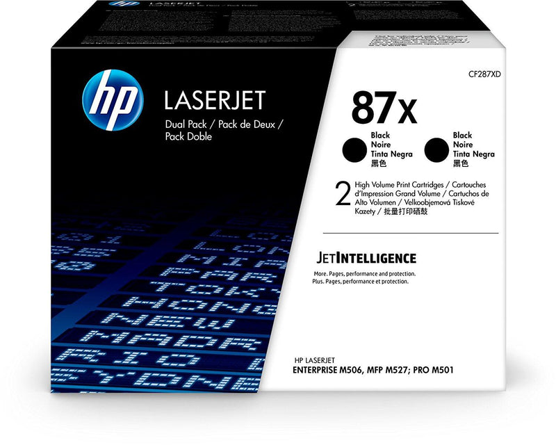 HP Original 87X Toner Doppelpack schwarz hohe Kapazität 18.0