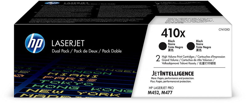 HP Original 410X Toner - schwarz Doppelpack (CF410XD)