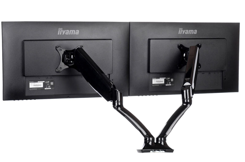 iiyama Dual-Monitorhalterung DS3002C-B1 für Displays bis 27 Zoll