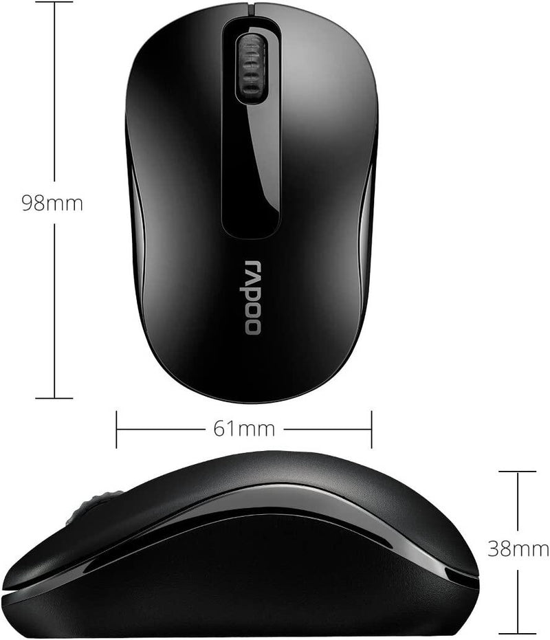 Rapoo M10 Plus - Schwarz