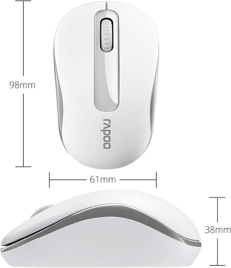 Rapoo M10 Plus - Weiß