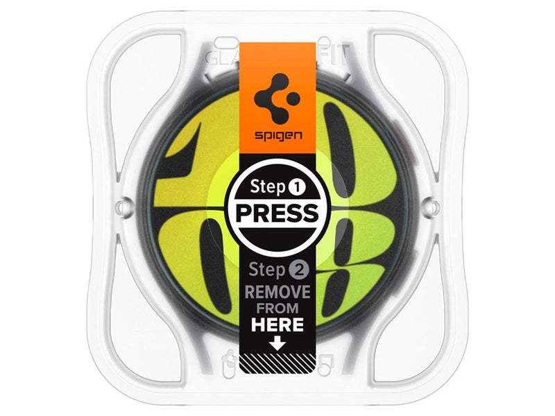 Spigen Glass tR EZ Fit - 2 Pack - Samsung Galaxy Watch7 (44mm)