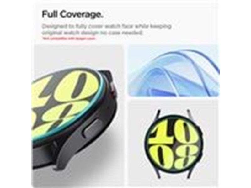 Spigen Glass tR EZ Fit - 2 Pack - Samsung Galaxy Watch7 (44mm)