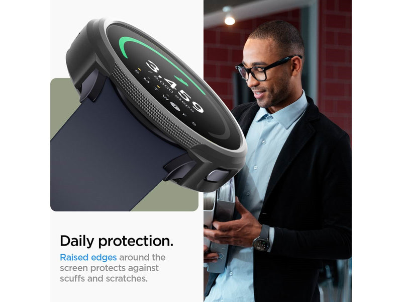 Spigen Liquid Air - matte black - Samsung Galaxy Watch7 (44mm)