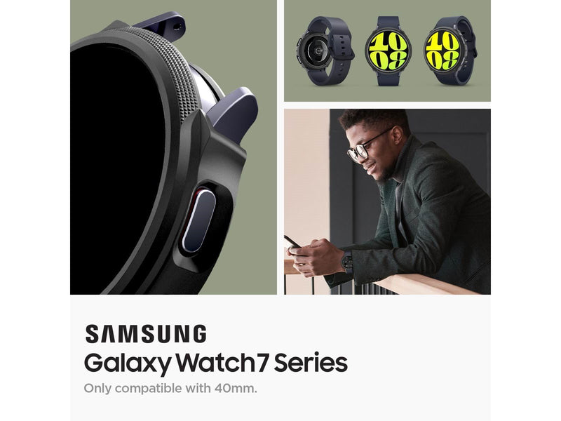 Spigen Liquid Air - matte black - Samsung Galaxy Watch7 (40mm)