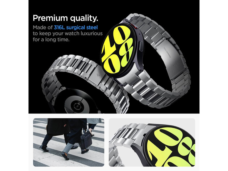 Spigen Modern Fit 316L  silver - Samsung Galaxy Watch7 44/40mm