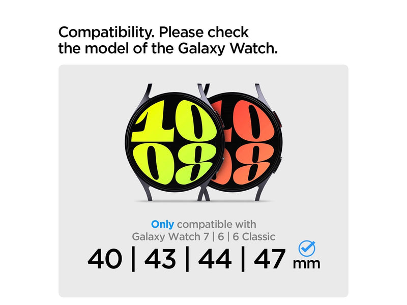 Spigen Modern Fit 316L  silver - Samsung Galaxy Watch7 44/40mm