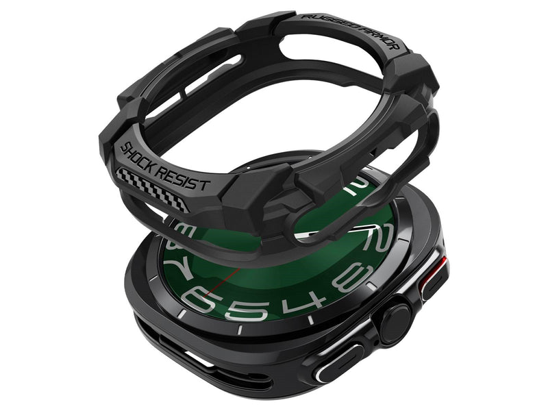 Spigen Rugged Armor - matte black - Samsung Galaxy Watch Ultra