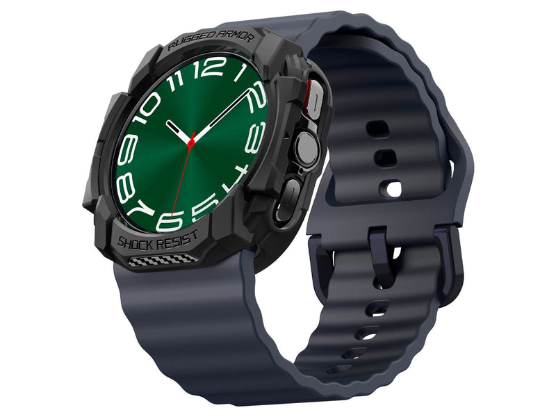 Spigen Rugged Armor - matte black - Samsung Galaxy Watch Ultra