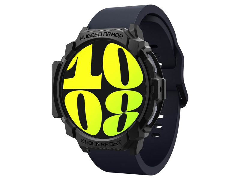 Spigen Rugged Armor - matte black - Samsung Galaxy Watch7 (44mm)
