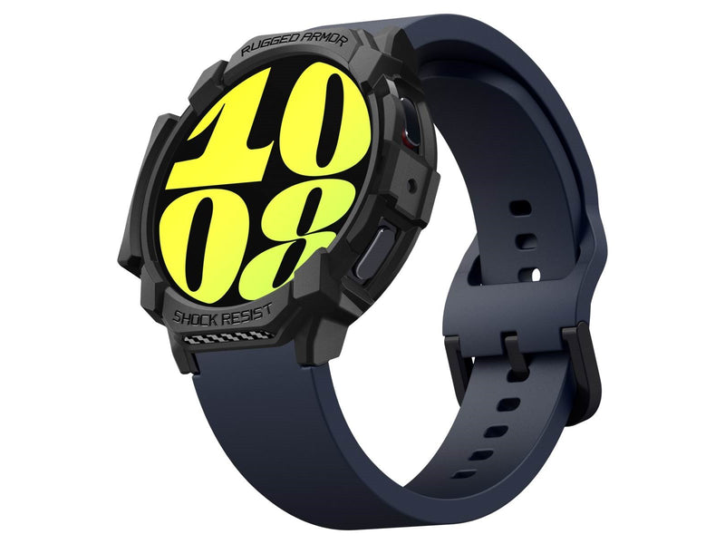 Spigen Rugged Armor - matte black - Samsung Galaxy Watch7 (44mm)