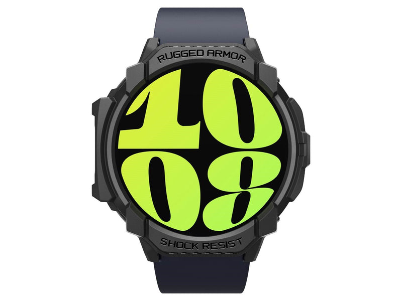 Spigen Rugged Armor - matte black - Samsung Galaxy Watch7 (44mm)