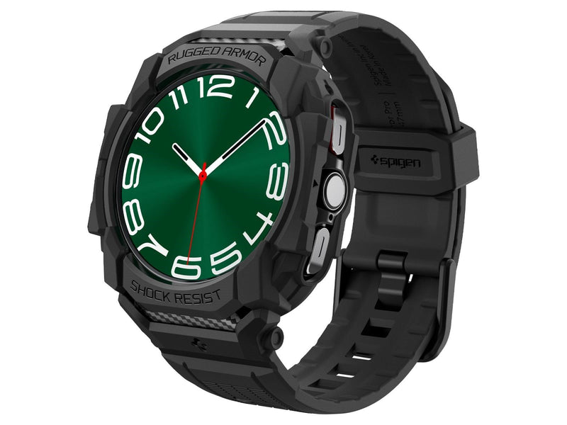 Spigen Rugged Armor Pro - matte black - Samsung Galaxy Watch Ultra