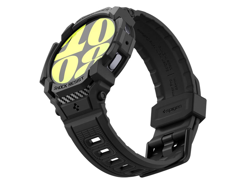 Spigen Rugged Armor Pro - matte black - Samsung Galaxy Watch7 (40mm)