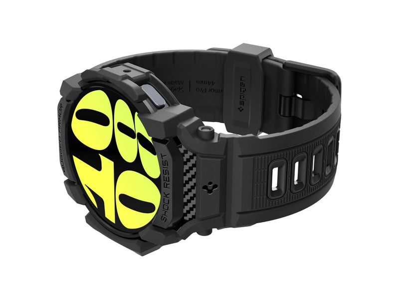 Spigen Rugged Armor Pro - matte black - Samsung Galaxy Watch7 (40mm)