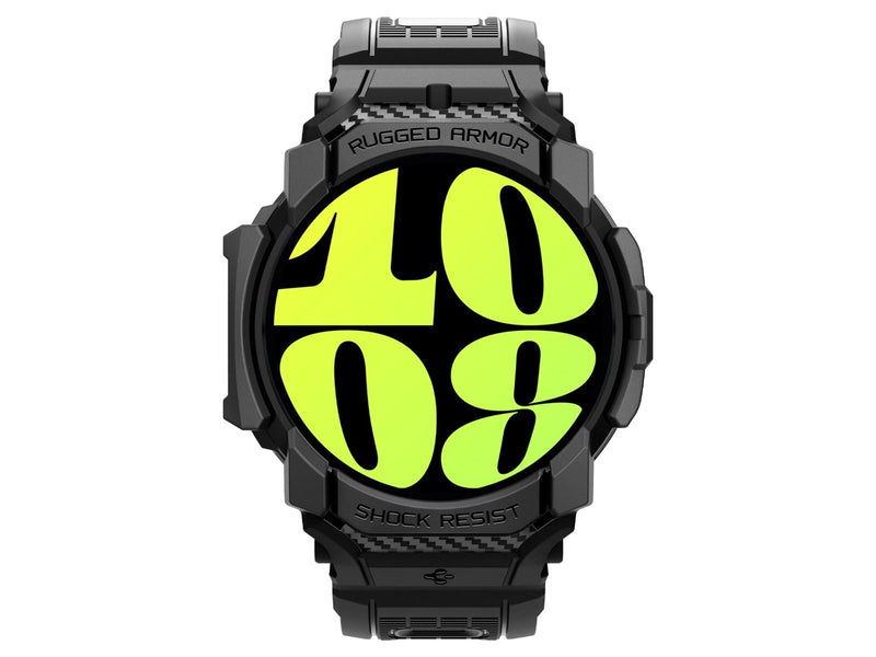 Spigen Rugged Armor Pro - matte black - Samsung Galaxy Watch7 (40mm)