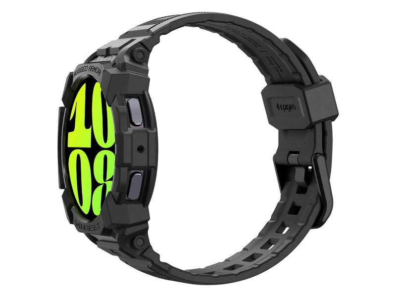 Spigen Rugged Armor Pro - matte black - Samsung Galaxy Watch7 (40mm)