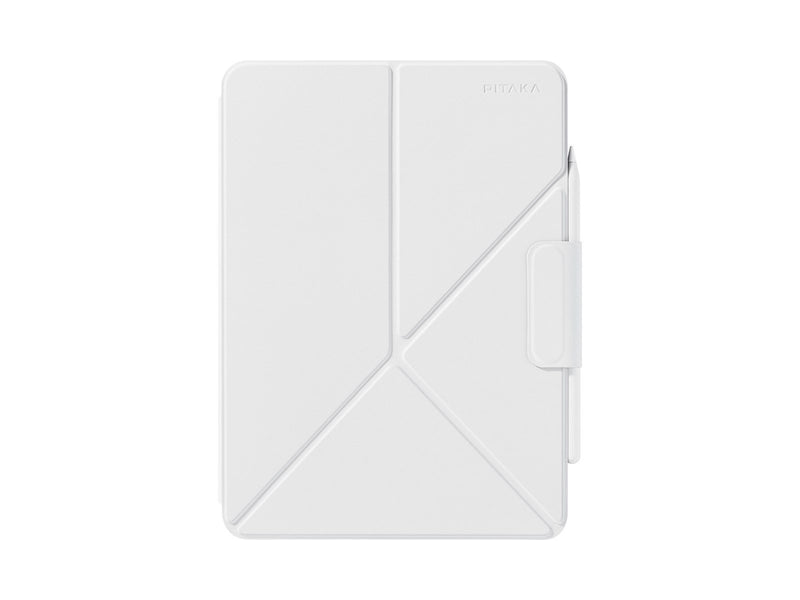 PITAKA Folio 2 case white - iPad Air 13" 2024 iPad Pro 12.9" 2018/2022