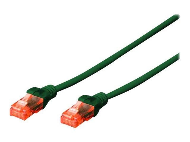 DIGITUS Professional patch cable - 1 m - green - Grün - 1 meter