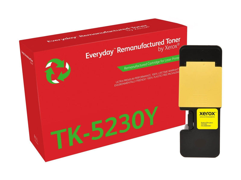 Xerox Everyday - yellow - compatible - remanufactured - toner cartridge (alternative for: Kyocera TK-5230Y) - return programme -