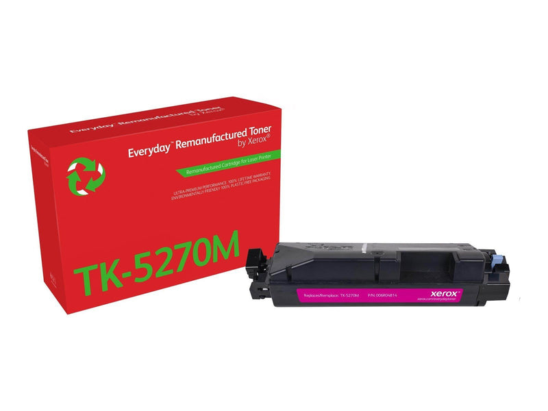 Xerox Everyday - magenta - compatible - remanufactured - toner cartridge (alternative for: Kyocera TK-5270M) - return programme