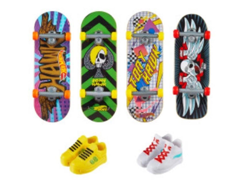 Hot Wheels Skate Tony Hawk Fingerboards & Skate Shoes Multipack