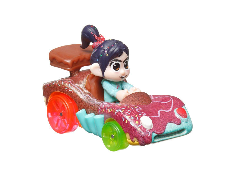 Hot Wheels Racerverse Set Of 4 Cars With Disney Characters As Drivers