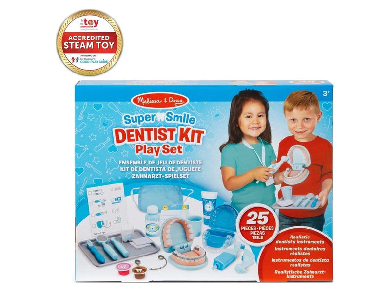 Melissa & Doug - Super Smile Dentist Kit Play Set