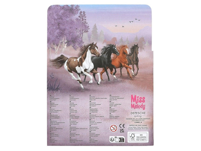 Miss Melody Mini Sticker-Fun