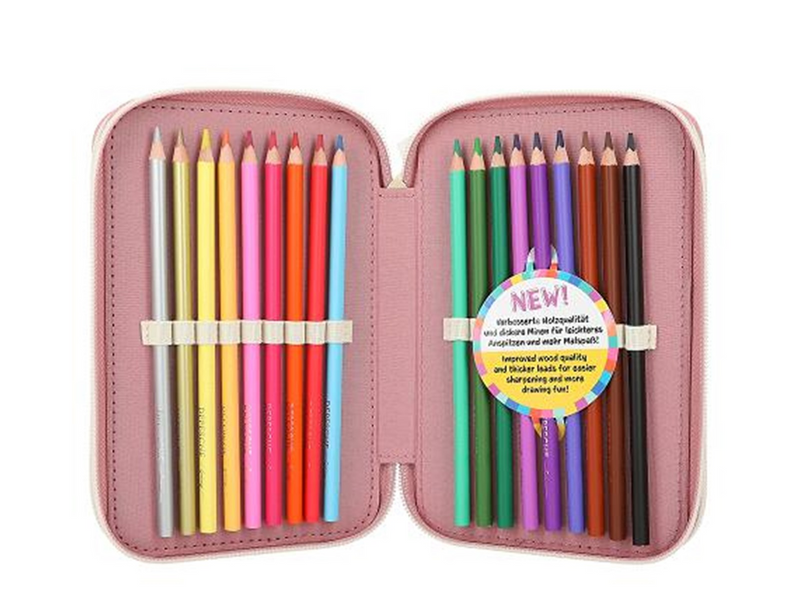 Topmodel Triple Pencil Case COSY with Application ( 0412584 )