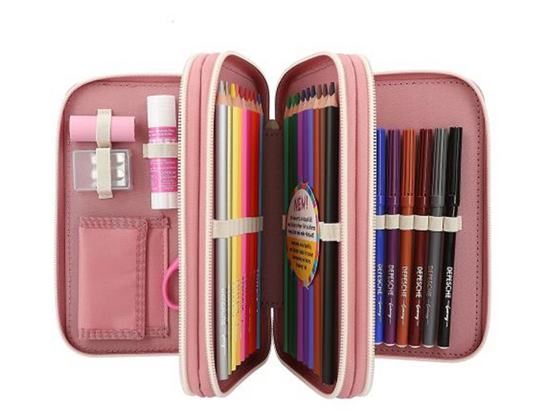 Topmodel Triple Pencil Case COSY with Application ( 0412584 )