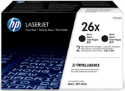 HP Original 26X Toner Doppelpack schwarz hohe Kapazität 2 x 9.000 Seiten (CF226XD)
