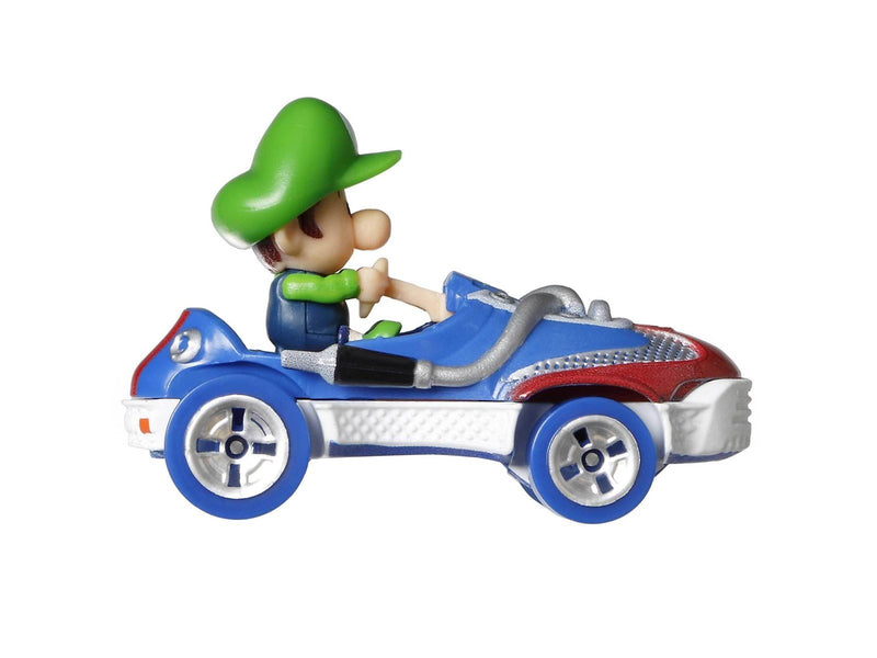 Hot Wheels - Mario Kart Baby Luigi Sneeker Vehicle