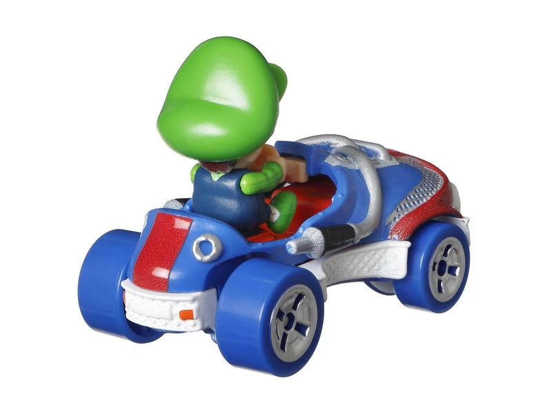Hot Wheels - Mario Kart Baby Luigi Sneeker Vehicle