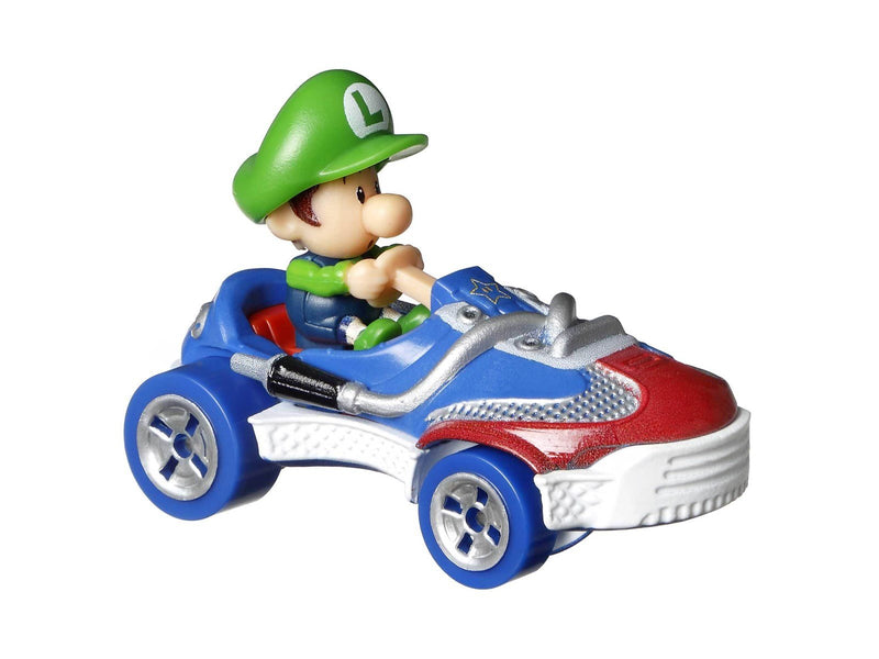 Hot Wheels - Mario Kart Baby Luigi Sneeker Vehicle